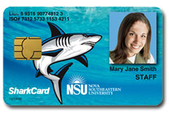 Nova Southeastern Univeristy Shark Card