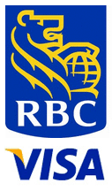 Royal Bank of Canada and Visa Logos